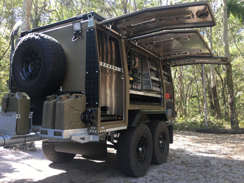 Camper Trailer Construction and Design. Remote Area Support Vehicles
