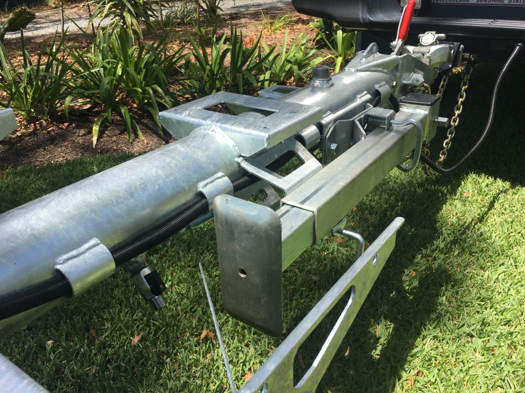 Tandem Trailer Chassis Draw Bar Attachments