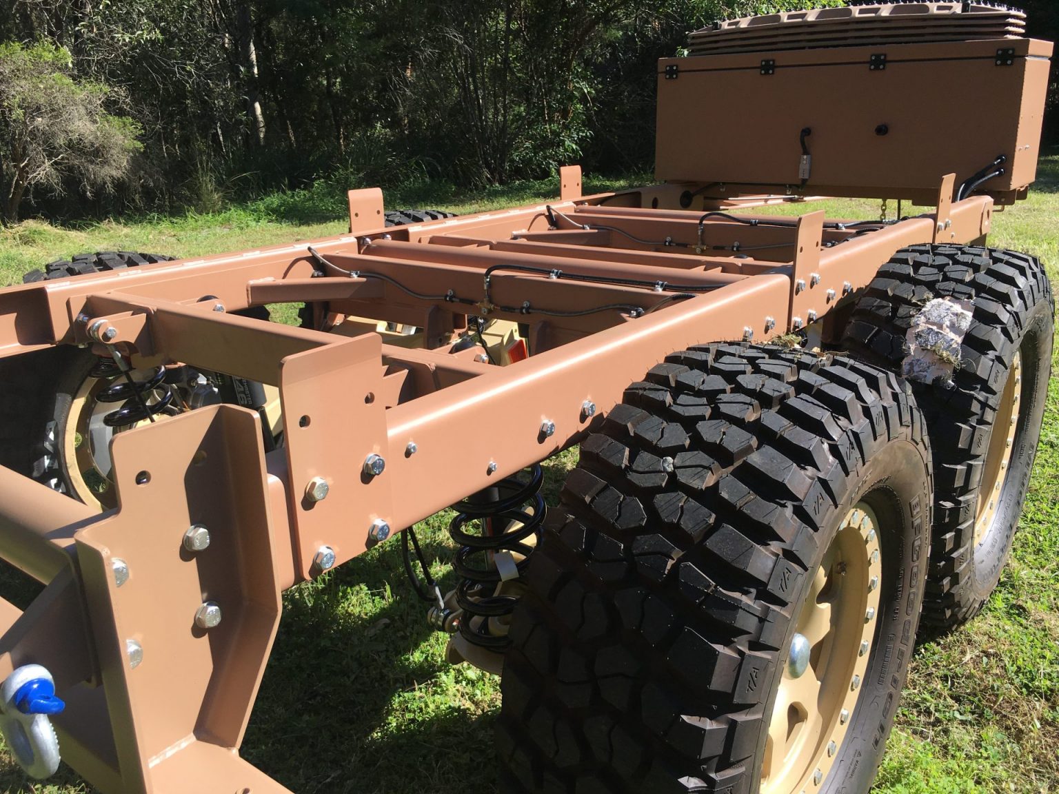Off Road Designs Coil Spring Off Road Tandem Trailer Chassis