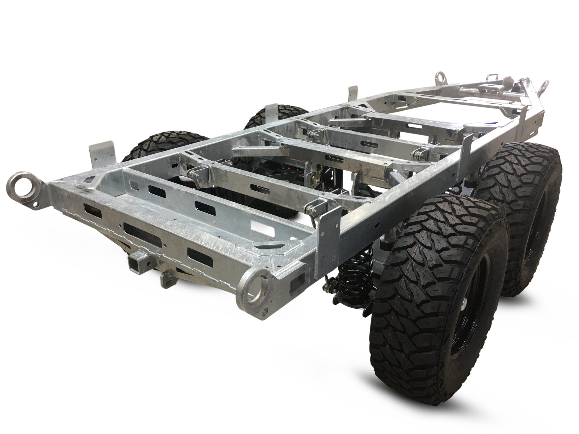 Off Road Designs - Coil Spring Off Road Tandem Trailer Chassis
