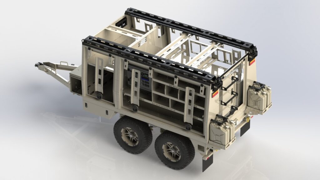 Monocoque Off Road Trailer Construction